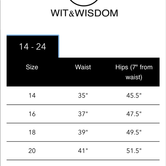 Size 22W | Wit & Wisdom Denim Polka Dot Jeans - Picture 15 of 16